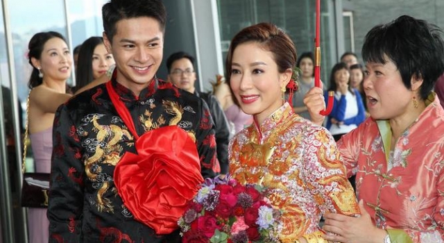 杨怡罗仲谦大婚现场曝光 TVB女神终于出嫁了!