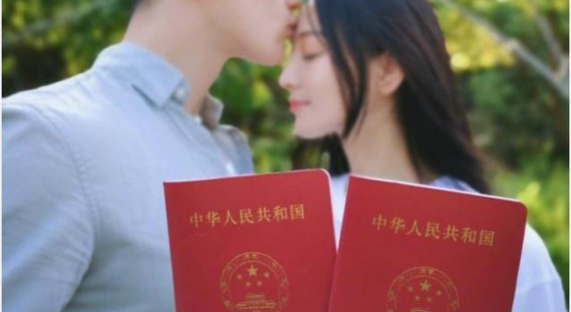 张馨予与武警老公婚纱照曝光,美丽幸福人生赢家