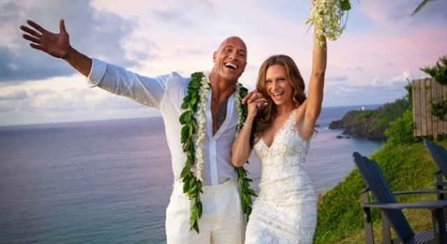 巨石强森宣布结婚 2016年吸金力最强的男星 现已脱单!