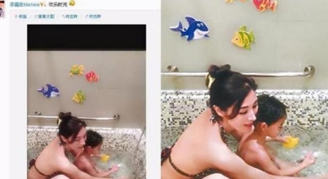 李嘉欣跟儿子“共浴”引热议,父母穿着暴露孩子2大心理问题