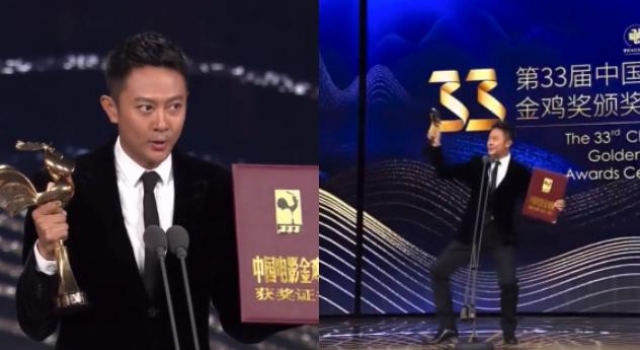 印小天获奖台上跳起舞,台下明星神色各异很尴尬,沉寂8年熬出头