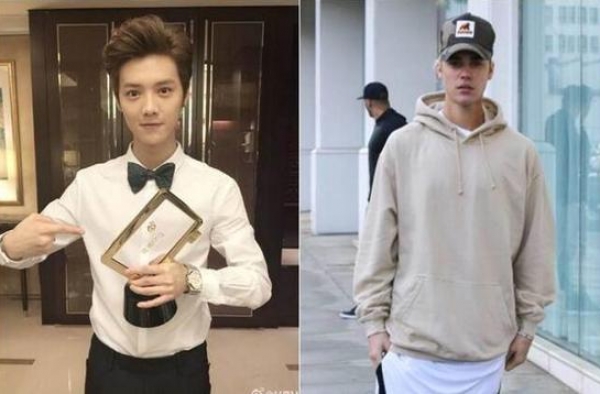 当红炸子鸡鹿晗被封中国版比伯 引比伯鹿晗粉丝不满