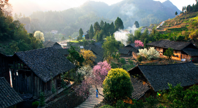 走进永顺古城 感受湖南老司城景区文化气息