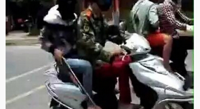 广西4名男子蒙面进村扫射:多名村民中弹 或因土地纠纷