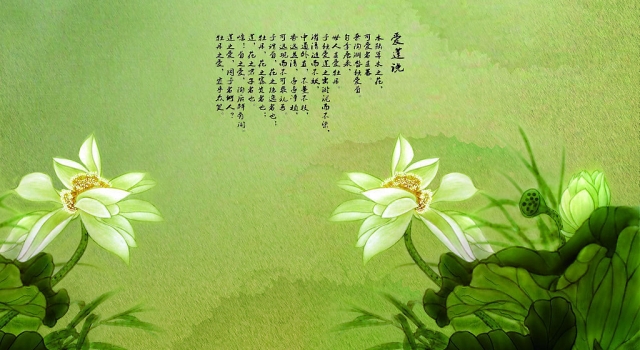 莲——花之君子者也！