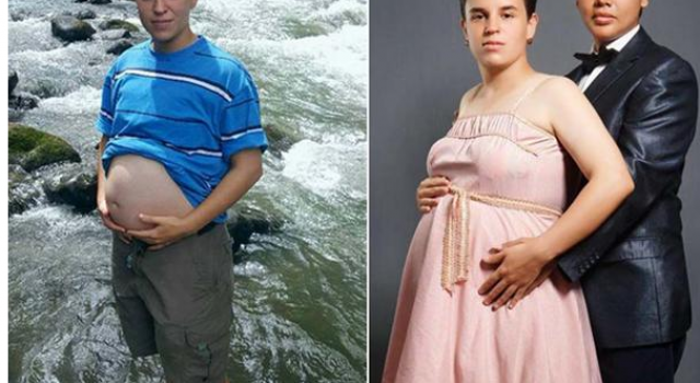 全球第一例变性夫妻生子 爸爸生子妈妈照顾很骄傲