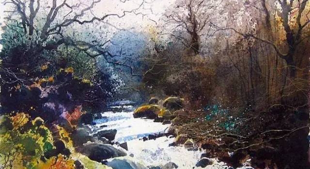 风景这边独好 赏析Richard Thorn唯美的水彩风景画
