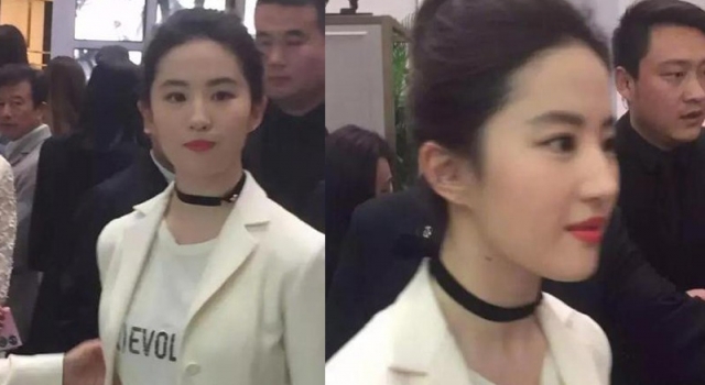 路人抓拍刘亦菲 不修图的神仙姐姐原来长这样