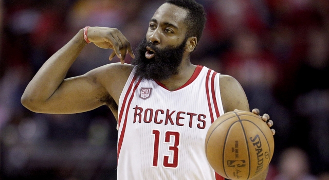 NBA常规赛掘金124-125火箭 哈登生死2.4秒救主