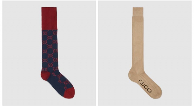 Gucci袜子你确定不来一双？时髦靠袜子！