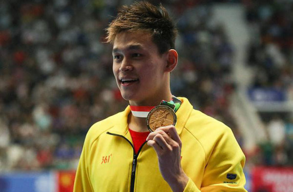 孙杨要求重升国旗 国家尊严神圣不可侵犯