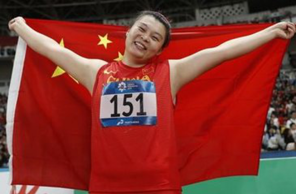 陈扬夺金 中国的女战神