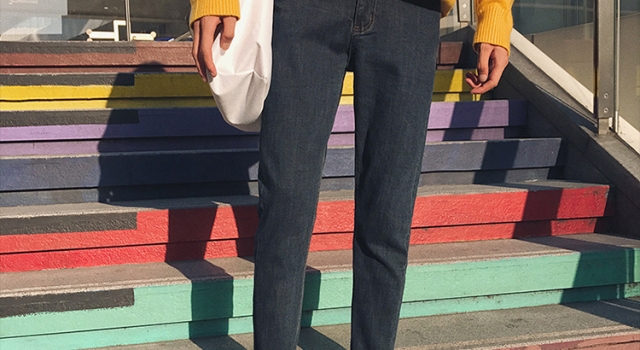 男士小黑裤穿搭 让一条小黑裤承包你一整个四季
