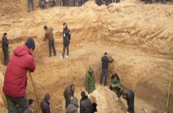 2500年前的鸡蛋 基本完好无损 网友表示能吃不