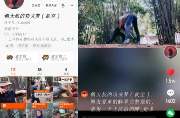 两位大叔的功夫电影梦