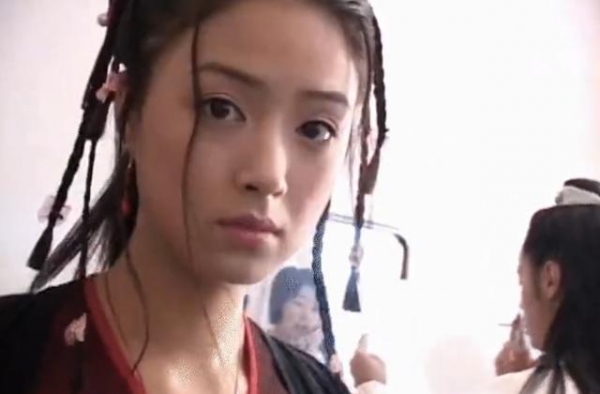 蒋欣19岁《天龙八部》试镜照，那时林志颖素颜试镜才是颜值暴击
