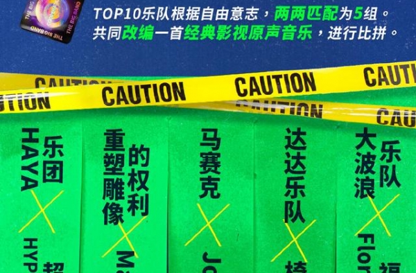 《乐夏2》迎来乐队合作赛，两两匹配改编经典影视原声音乐
