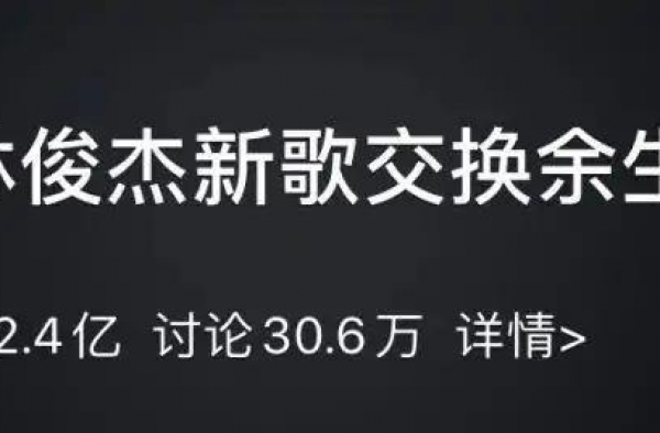 过了流量时代的林俊杰，新专辑用低调上了热搜，《交换余生》解析