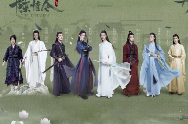 “陈情令”男团把机场当T台，宋继扬衬衫甜成小奶狗，薛洋太软萌