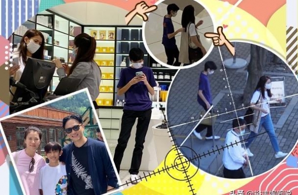 袁咏仪撇老公张智霖与儿子逛街，魔童暴风抽高，化身暖男侍候妈妈