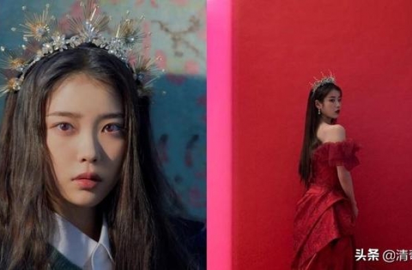 IU晒「绝美直角肩」甜祝中秋！粉丝狂赞：我的女王