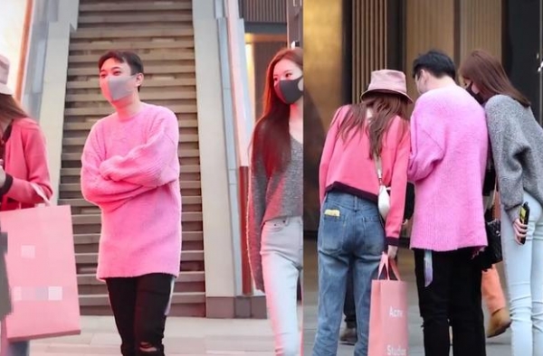 王思聪逛街穿28万女款毛衣？四女流连身侧，都手拎购物袋收获足