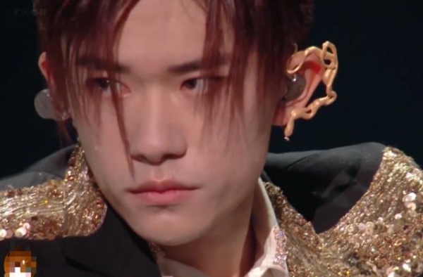 双11晚会男星变油腻：王源、华晨宇痘坑显眼，蔡徐坤穿貂像贵妇