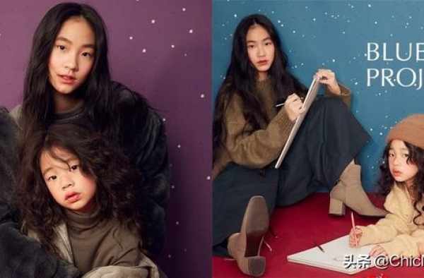 小S太会生！两小女儿合体拍大片，一个天生演员脸，一个惹人爱