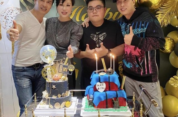 吕良伟19岁儿子有肚腩，长相被疑不是亲生？曾想和甄子丹结亲家