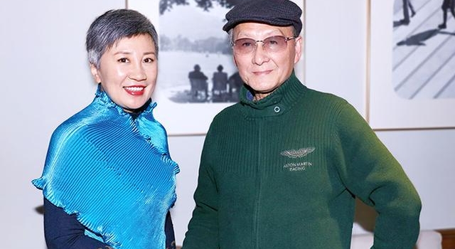 中国著名配音艺术家童自荣会见上海知名投资人荀为华