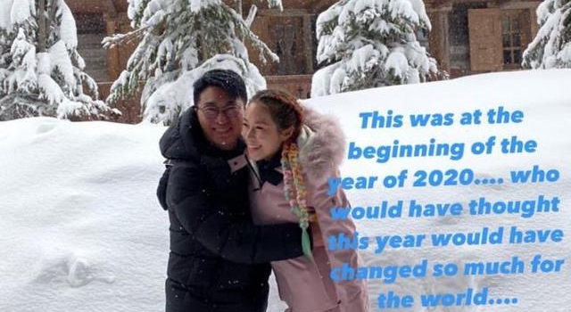 ＂千亿儿媳＂徐子淇罕晒与老公李家诚合照，嫁入豪门九年生四胎